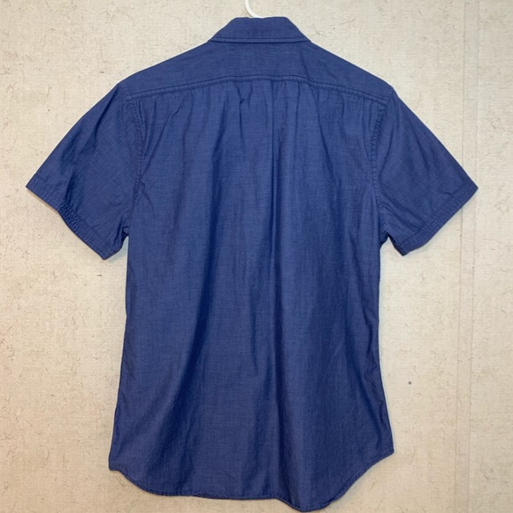 EXPRESS Men’s Short Sleeve Button Down (Cotton) - Picture 5 of 6